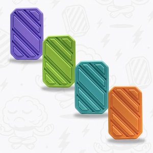 Clickbricks - 3D Printed Magnetic Fidget Slider