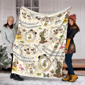 【販売終了品】KINGDOM HEARTS III Fleece Blanket 3D Cartoon Kingdom Hearts Game Soft Plush Blanket,Flannel