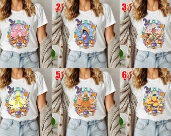 Coquette Winnie The Pooh Halloween Tee, Pooh & Friends Spooky Trip Shirt, Mickey’s Not So Scary Pooh Bear Shirt