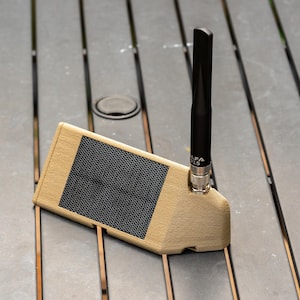 PeakMesh Magnet Mover Solar Meshtastic® Radio Node  RAK Wireless module, ALFA Antenna, and 2 - 5000mAh 21700 Batteries Meshcore