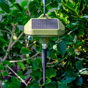 PeakMesh Altitude Tree Hanging Solar Meshtastic® Radio Node  RAK Wireless module, ALFA Antenna, and 2 - 5000mAh 21700 Batteries Meshcore