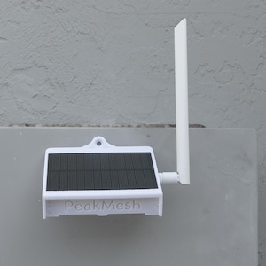 PeakMesh MicroMAG - Smallest Outdoor Meshtastic Node, Solar Powered, Long Range, Stealthy, Pole, Building or Sign Mount Radio RAK Wireless!