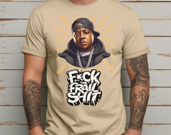 T-shirt Jadakiss avec graphisme exclusif - Chemise Hip Hop Legend pour les fans de rap, les amateurs de hip hop et les amateurs de mode de rue - T-shirt en édition limitée