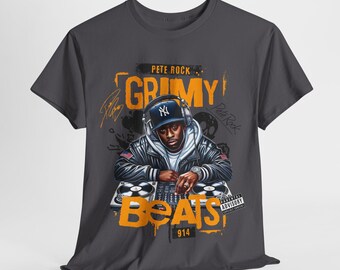 ピート・ロック Tシャツ：グリミー・ビーツ 90年代ヒップホップTシャツ