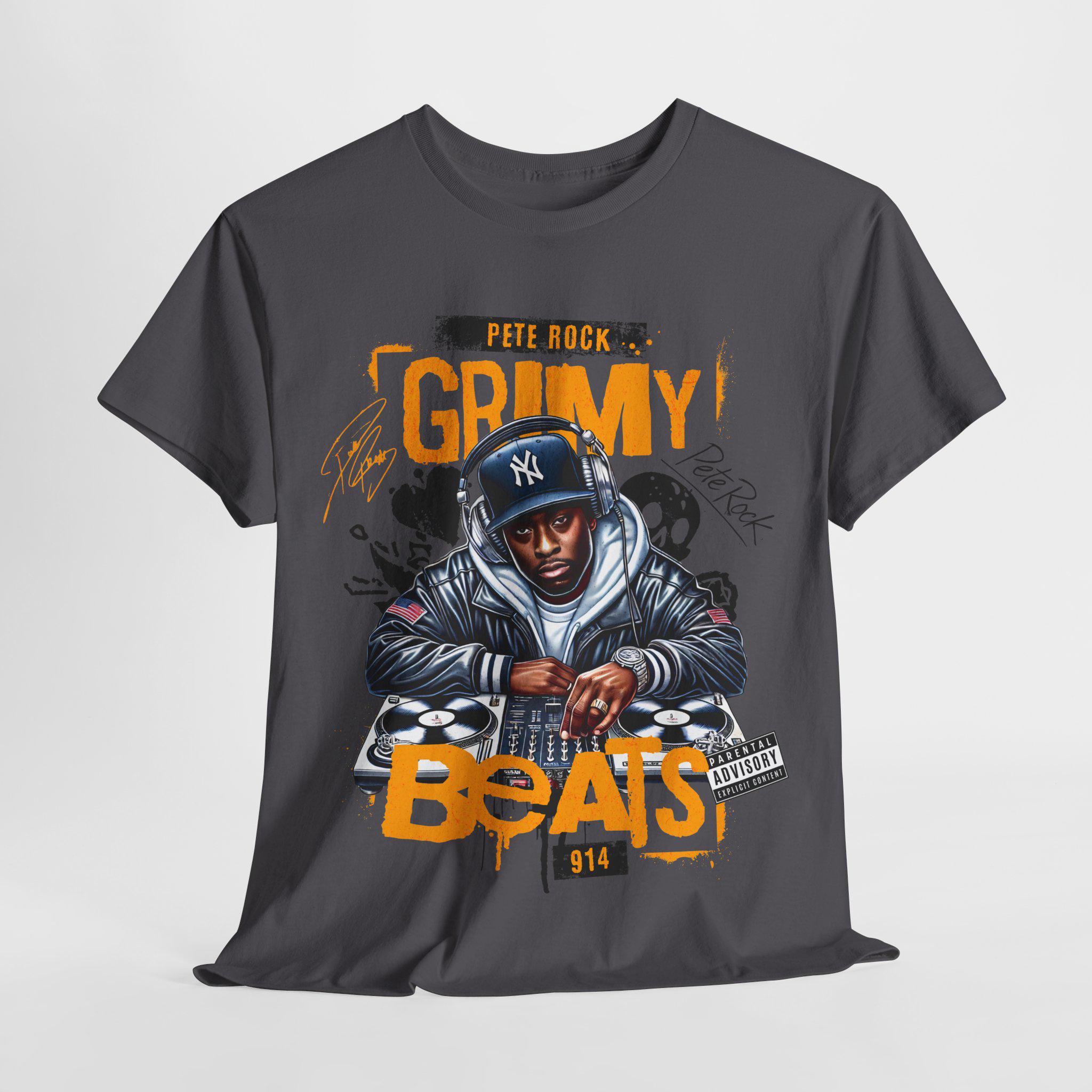 ピート・ロック Tシャツ：グリミー・ビーツ 90年代ヒップホップTシャツ