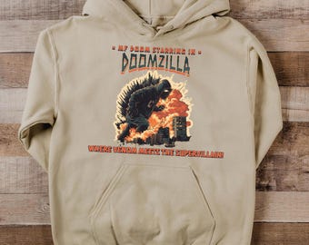 MF DOOM Doomzilla Hoodie: Underground Hip Hop Graphic Sweatshirt