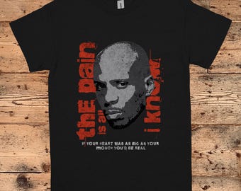 T-shirt DMX Tribute : t-shirt graphique légende hip hop
