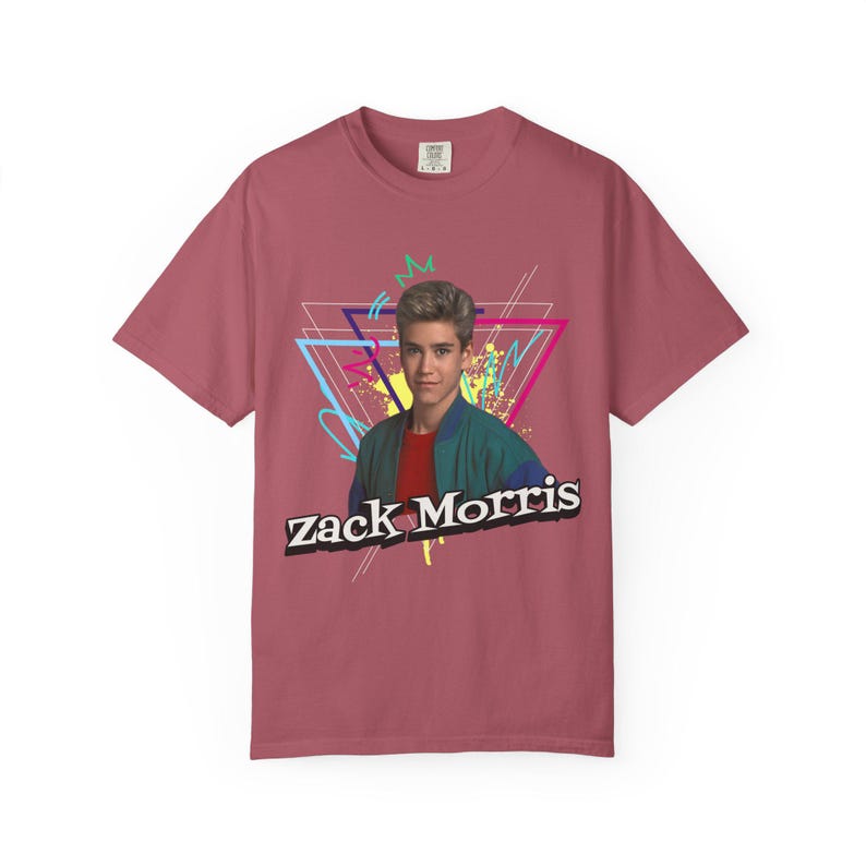 Zack Morris Graphic Tee: Retro 90s Saved by the Bell T-Shirt image 10