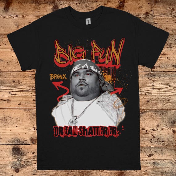 ビッグ・パンTシャツ：ブロンクス・ヒップホップ・レジェンド 