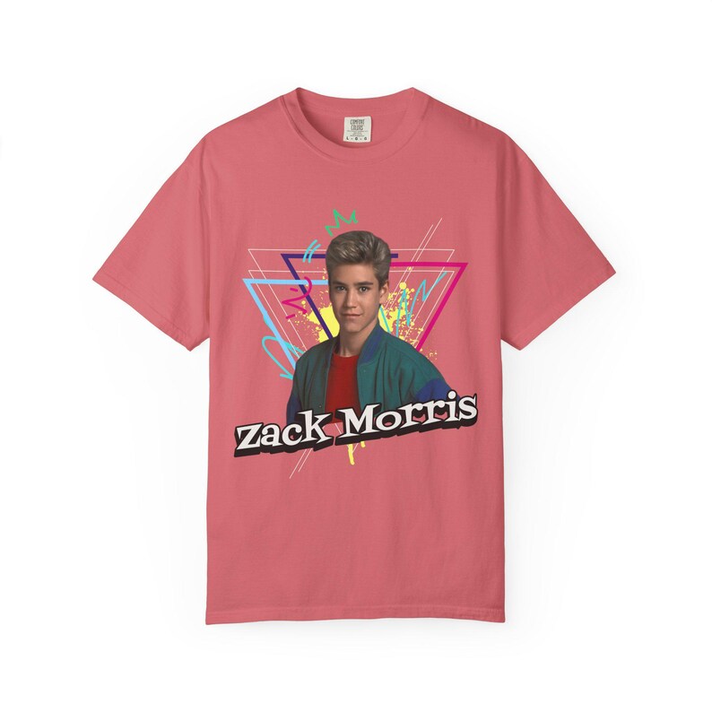 Zack Morris Graphic Tee: Retro 90s Saved by the Bell T-Shirt image 9