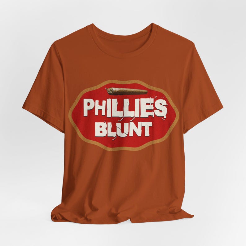 Vintage Phillies Blunt T-shirt: jaren 90 retro streetwear-T-shirt Autumn