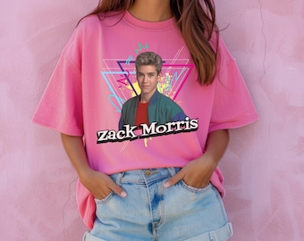 Zack Morris Graphic Tee: Retro 90er Jahre Saved by the Bell T-Shirt