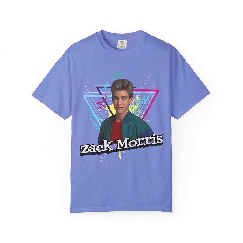 Zack Morris Graphic Tee: Retro 90s Saved by the Bell T-Shirt image 5