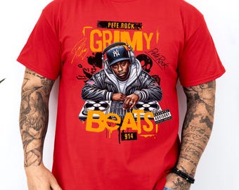 ピート・ロック Tシャツ：グリミー・ビーツ 90年代ヒップホップTシャツ