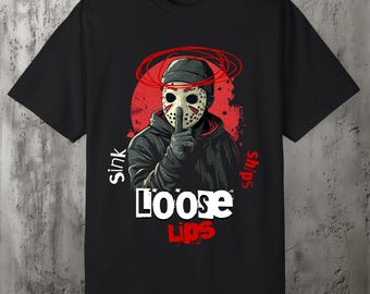 T-shirt graphique Loose Lips Sink Ships - T-shirt urbain streetwear