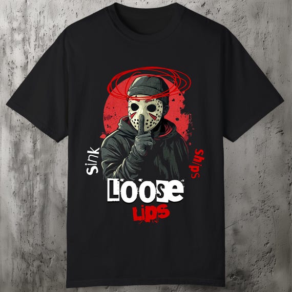 Loose Lips Sink Ships Graphic Tee - Urban Streetwear T-Shirt