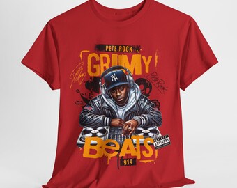 ピート・ロック Tシャツ：グリミー・ビーツ 90年代ヒップホップTシャツ