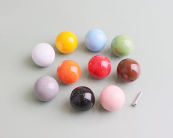 Lade trekt knoppen - keramische knoppen, leuke dressoirknop, kastknoppen trekt, knop voor kinderkamer