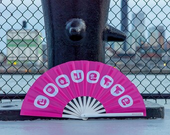 COQUETTE Hand Held Fan