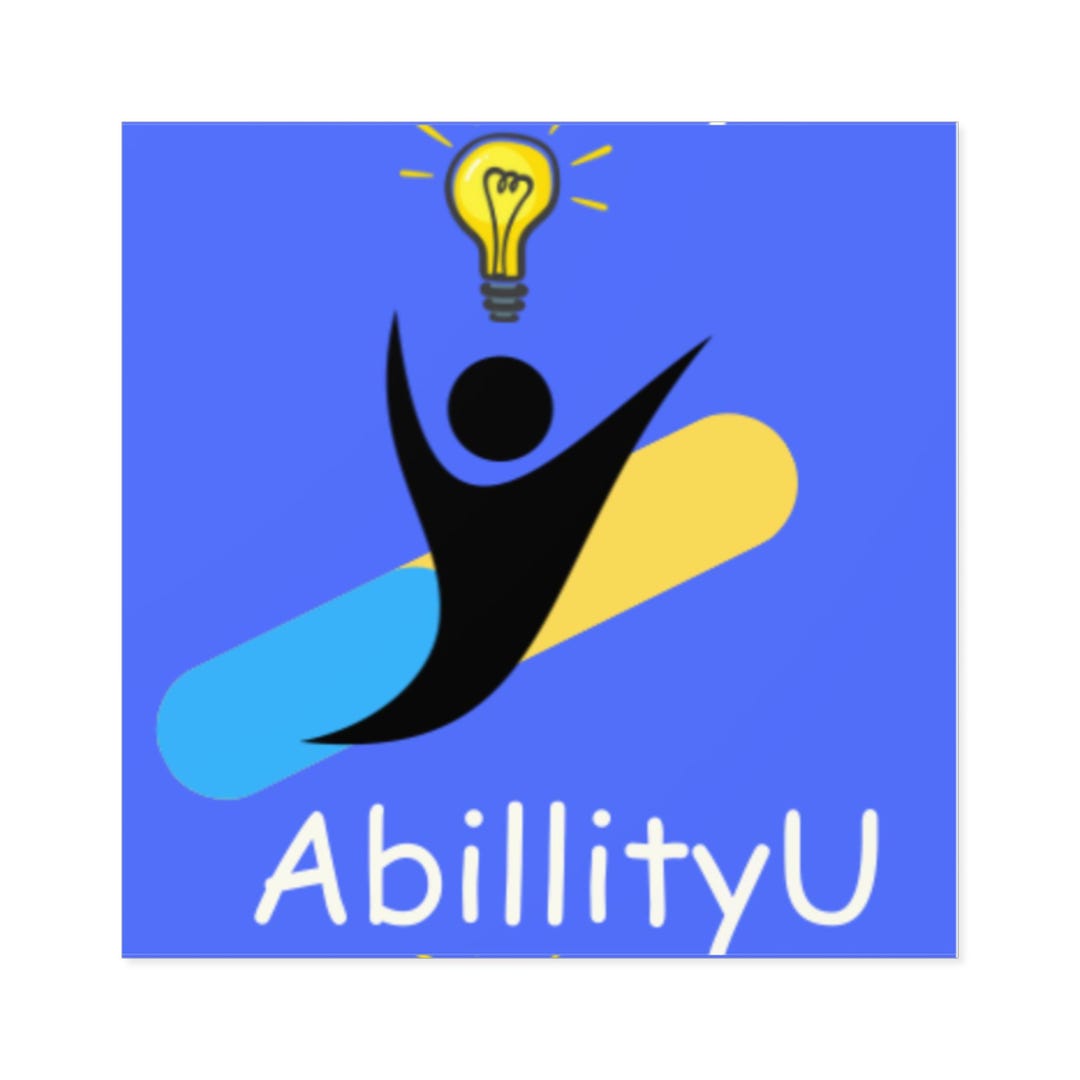 Motivational Square Sticker Pack – Abilityu Inspirational Decals for ...