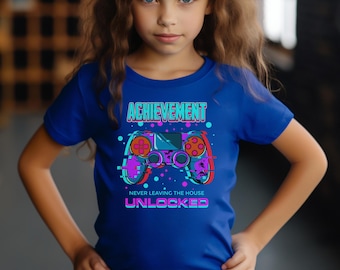 Funny Gamer T-Shirt , Cool Gaming Tee, Retro Gamer Apparel, Gamer Gift for Kids, Unique Gaming Quotes Shirt, Console Gamer Tee