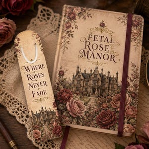 Vintage-Lesezeichen aus Metall mit Blumenmuster, Rosen-Lesezeichen für Bücherliebhaber, viktorianisches Buchaccessoire, romantisches Geschenk für Leseratten, Lesezeichen im Cottagecore-Stil Bild 2