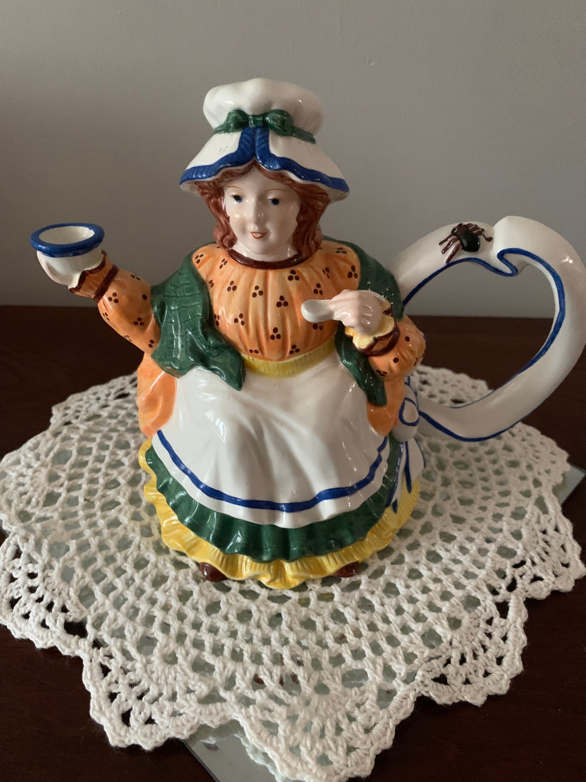 リリパットレーンLITTLE MISS MUFFET'S TEA ROOM Little Miss Muffet Miniature Tea Set Decoration | eBay