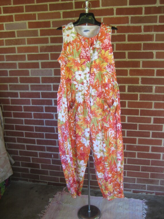 Laura Ashly Floral Jumpsuit