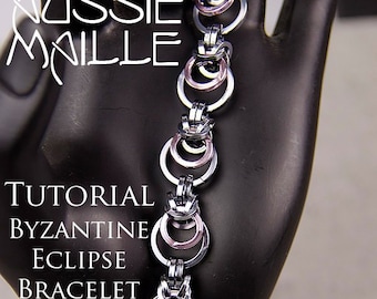 Chainmaille Tutorial - Byzantine Eclipse Bracelet