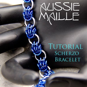 Chain Maille  Tutorial - Scherzo Bracelet