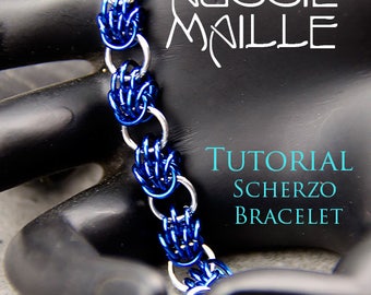Chain Maille  Tutorial - Scherzo Bracelet