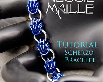 Chain Maille  Tutorial - Scherzo Bracelet
