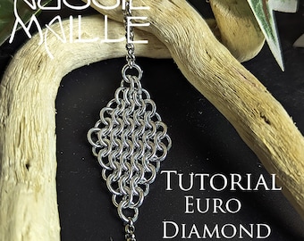 Chainmaille Tutorial - Euro Diamond Bracelet