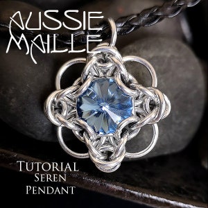 Chain Maille  Tutorial - Seren Pendant