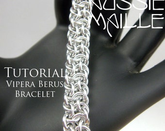 Chain Maille  Tutorial - Vipera Berus Bracelet