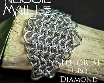 Chain Maille  Tutorial - Euro Diamond Ring