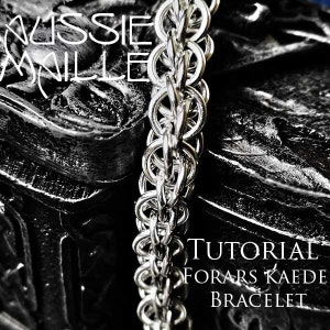 Chainmaille Tutorial - Forars Kaede Bracelet