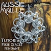 Chainmaille Tutorial Beaded European 4in1 Cuff - Etsy Canada