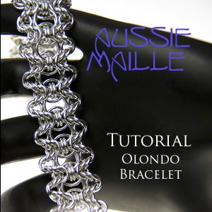 Chain Maille  Tutorial - Olondo Bracelet