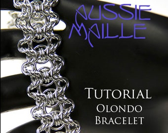 Chain Maille  Tutorial - Olondo Bracelet