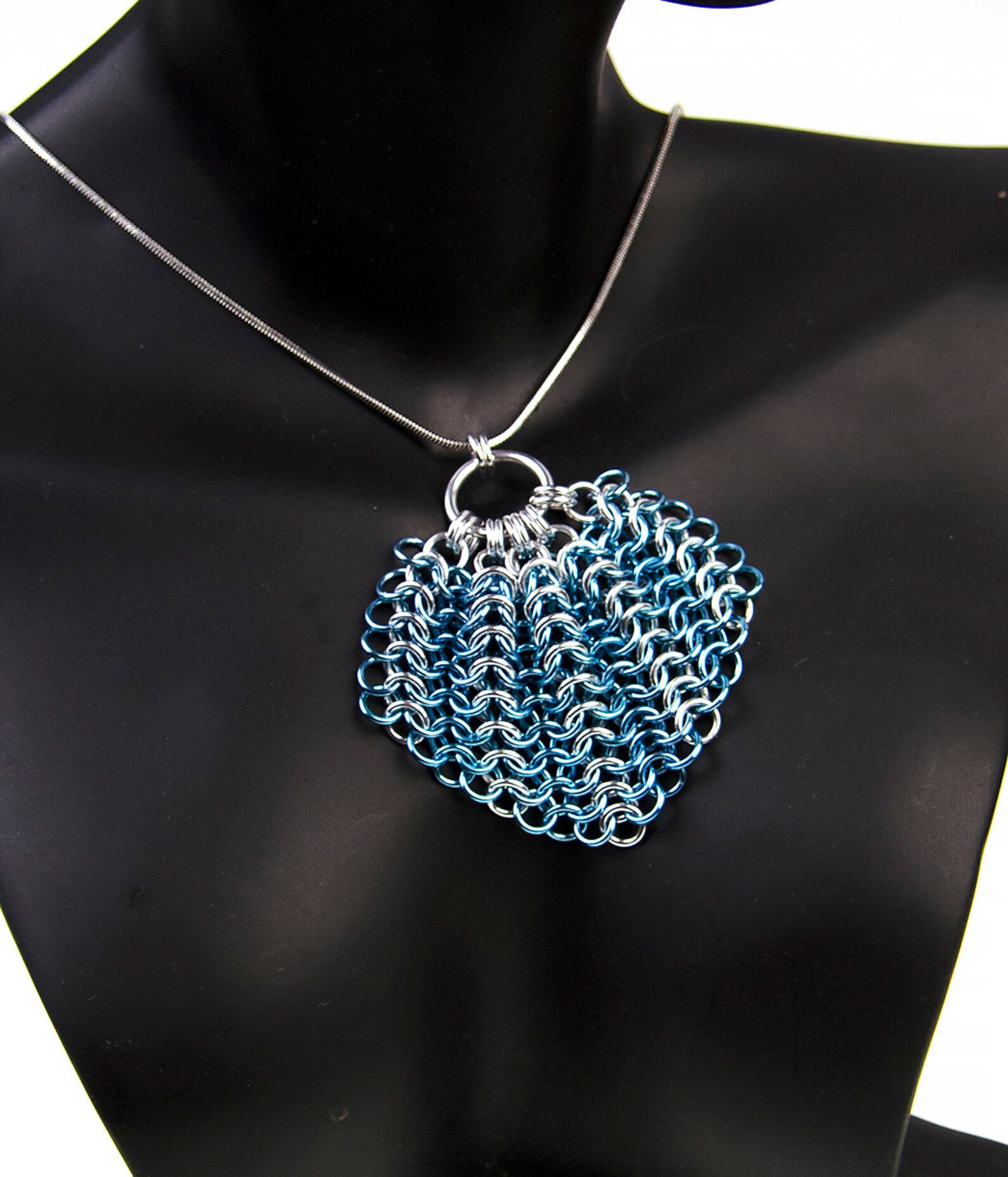 Chainmaille Tutorial Sea Shell Pendant | Etsy