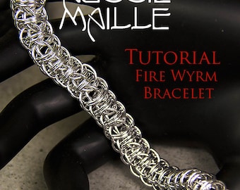 Chain Maille  Tutorial - Fire Wyrm Bracelet