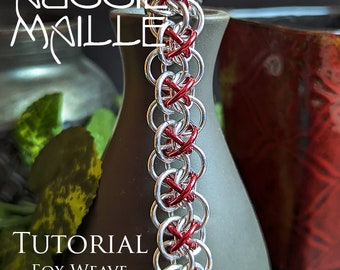 Chainmaille Tutorial - Fox Weave Bracelet