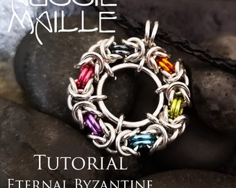 Chain Maille  Tutorial - Eternal Byzantine Pendant