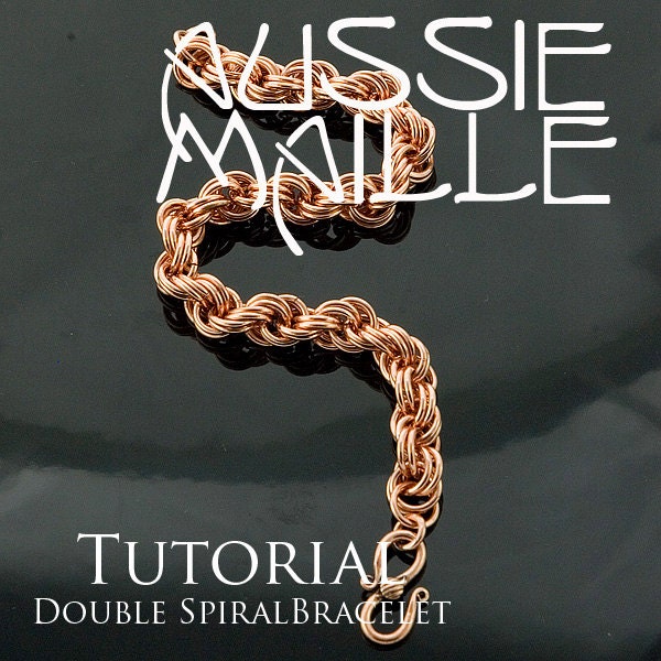 Chainmaille Tutorial - Double Spiral Bracelet