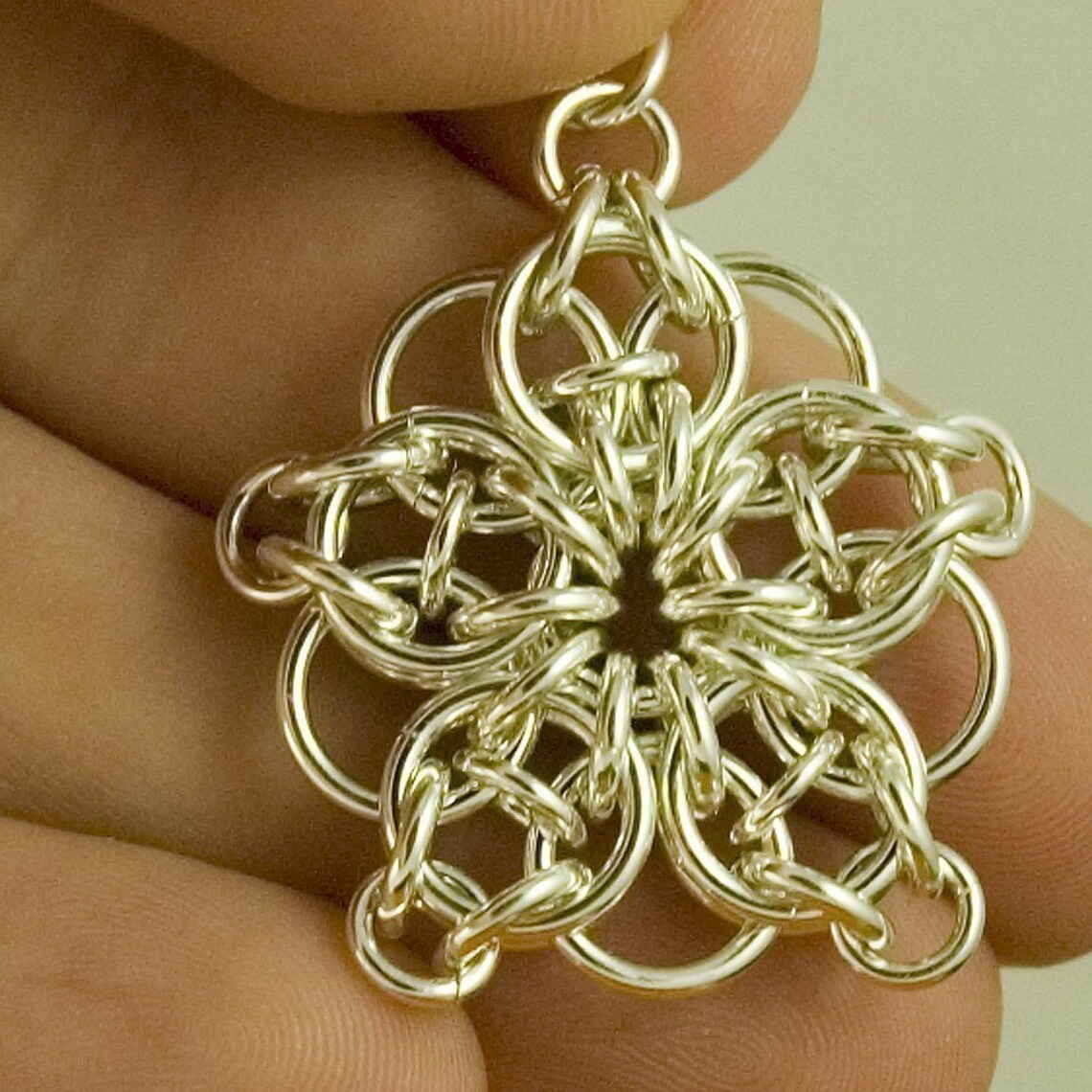 Chainmaille Tutorial - Celtic Star Key Chain - Etsy