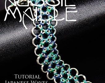 Chainmaille Tutorial - Japanese Wave Bracelet