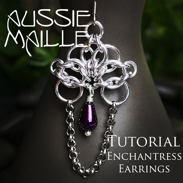 Chain Maille  Tutorial - Enchantress Earrings