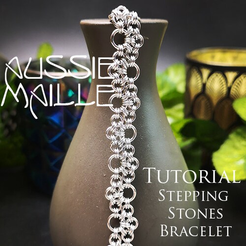 Chainmaille Tutorial Garter Weave Bracelet Etsy
