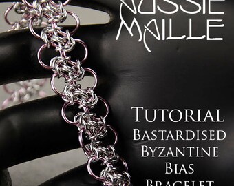 Chainmaille Tutorial - Bastardised Byzantine Bias Bracelet